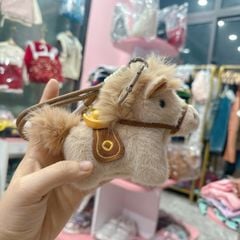 Móc Treo/ Móc Khóa Ngựa Gấu Bông Mã Đáo Thành Công Tài Lộc Tết