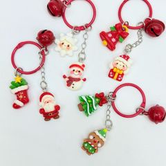 Móc Treo điện thoại, phụ kiện túi xách Giáng sinh Noel mẫu 2 charm