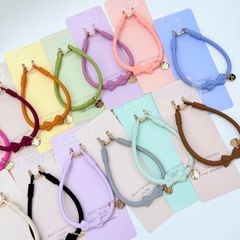 DÂY NƠ Silicone CHỐNG BẨN kèm charm
