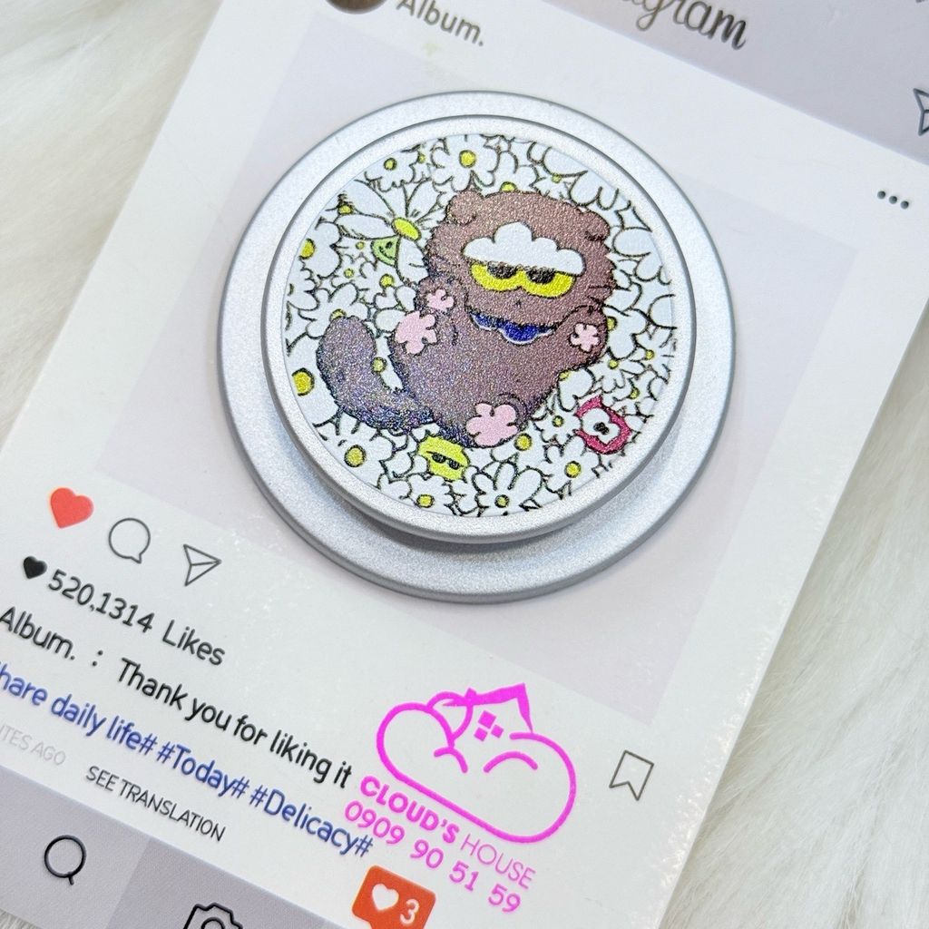 POPSOCKET Magsafe Nam Châm Hít CHÓ - MÈO Kute