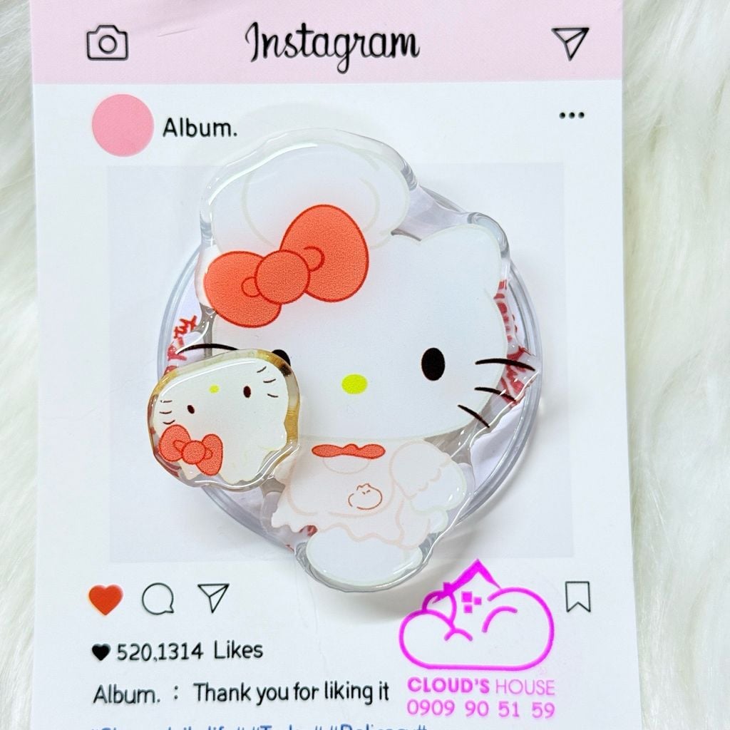 POPSOCKET Magsafe Nam Châm Hít Hello Kitty Kute