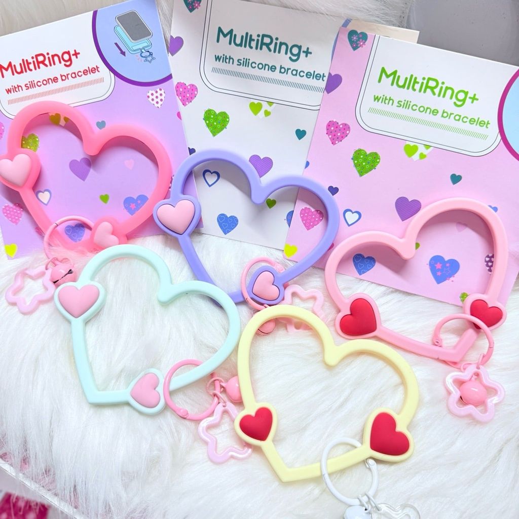 DÂY CHARM TRÁI TIM Silicone R.E.P CaseTify loại 2 CHỐNG BẨN