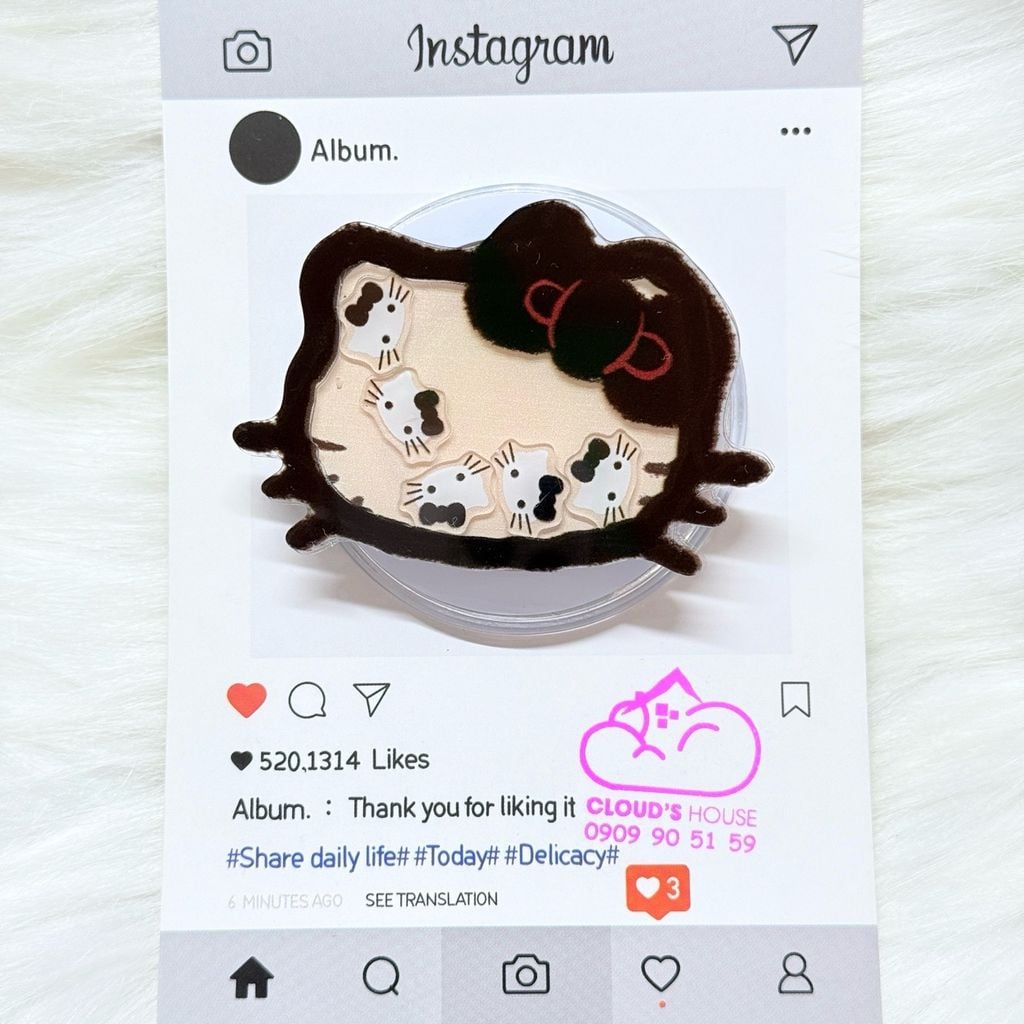 POPSOCKET Magsafe Nam Châm Hít Hello Kitty Kute