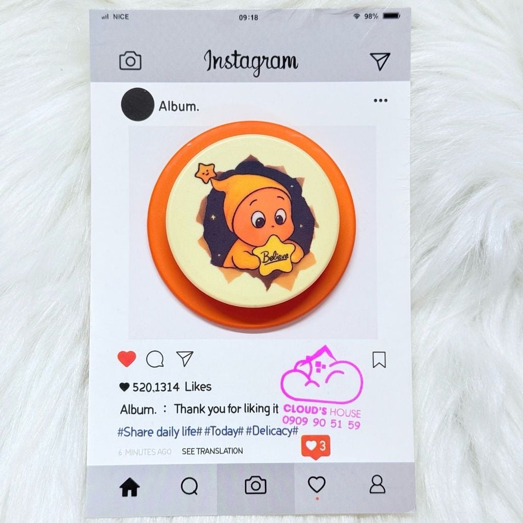 POPSOCKET Magsafe Nam Châm Hít Twinkle Twinkle KUTE