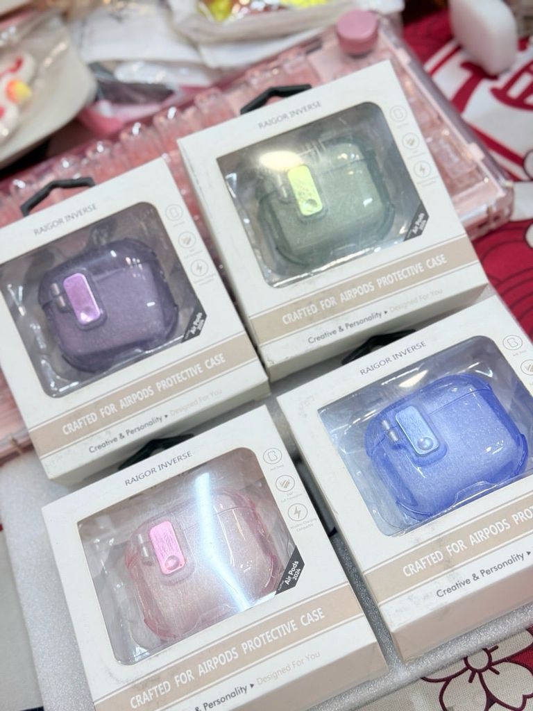 Cover Case Vỏ bảo vệ Airpod RAIGOR INVERSE  Chính hãng Chống shock basic Airpod 4