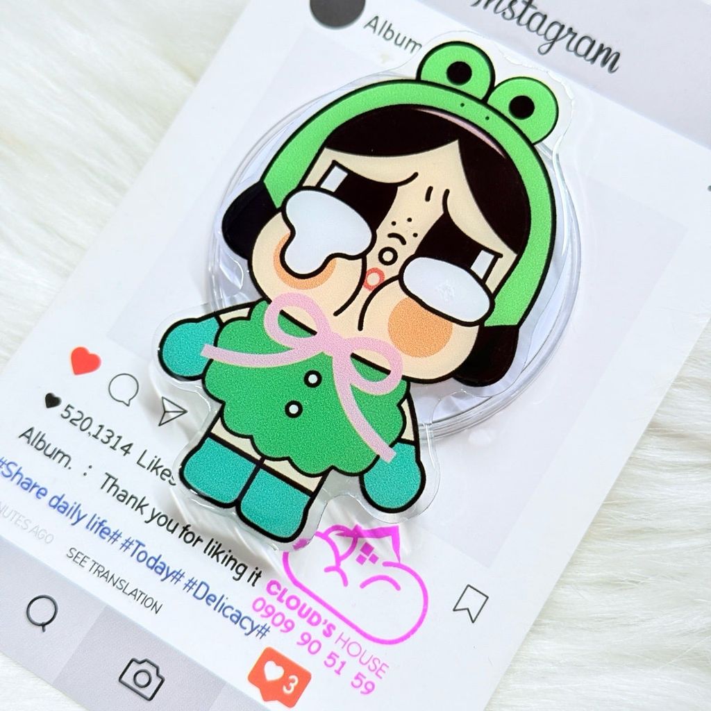 POPSOCKET Magsafe Nam Châm Hít CRY BABY Kute