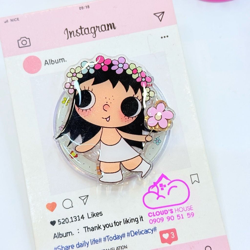 POPSOCKET Magsafe Nam Châm Hít Mẫu Miffy Rabbit - Thỏ