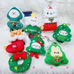 Móc Khóa Gấu Bông Giáng Sinh