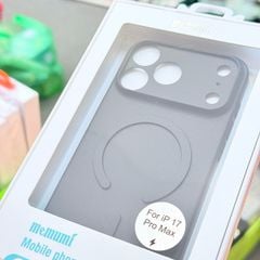 Case Ốp điện thoại iPhone MEMUMI Nhám Mỏng Bảo Vệ Camera CASE Magsafe iPhone 17Promax