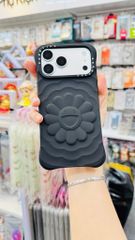 Case Ốp Điện thoại iPhone TAKASHI MURAKAMI x CASETiFY FLOWERS BLOOM Màu Đen Basic iPhone 17/16/15Pro/Promax