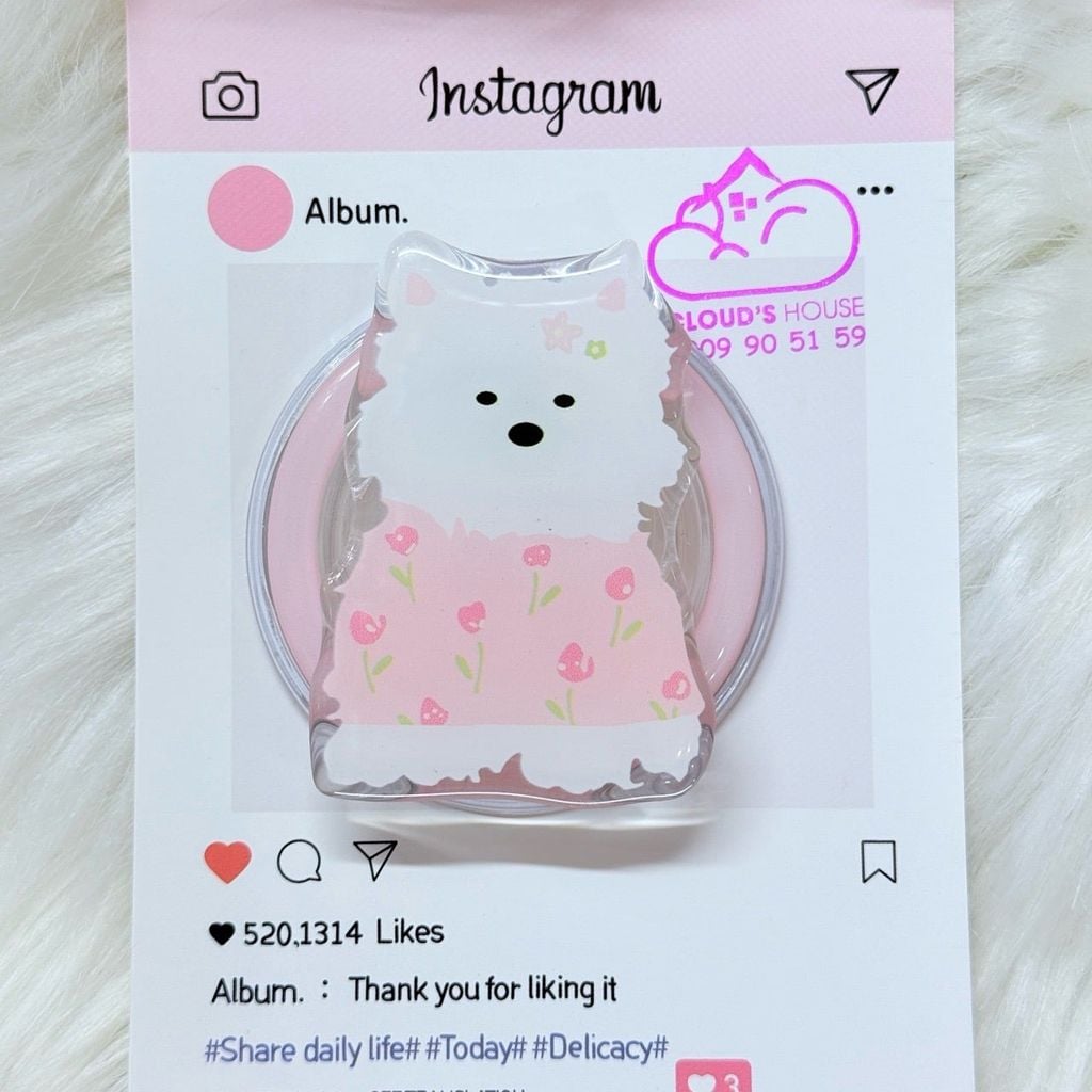 POPSOCKET Magsafe Nam Châm Hít CHÓ - MÈO Kute
