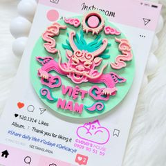 CNHN- Nam Châm Hít/ Dán Tủ Lạnh Quà Lưu Niệm Việt Nam Fridge Magnet - Refrigerator Magnet