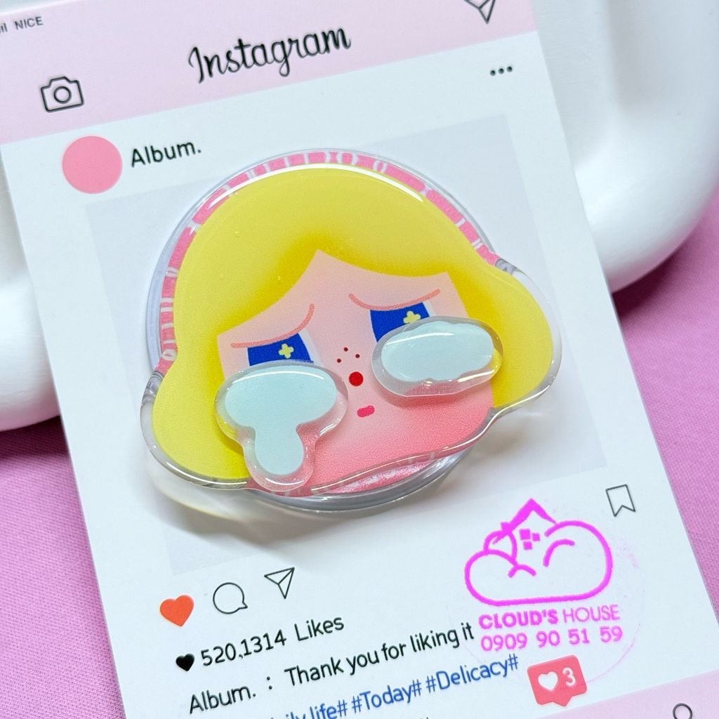 POPSOCKET Magsafe Nam Châm Hít CRY BABY Kute