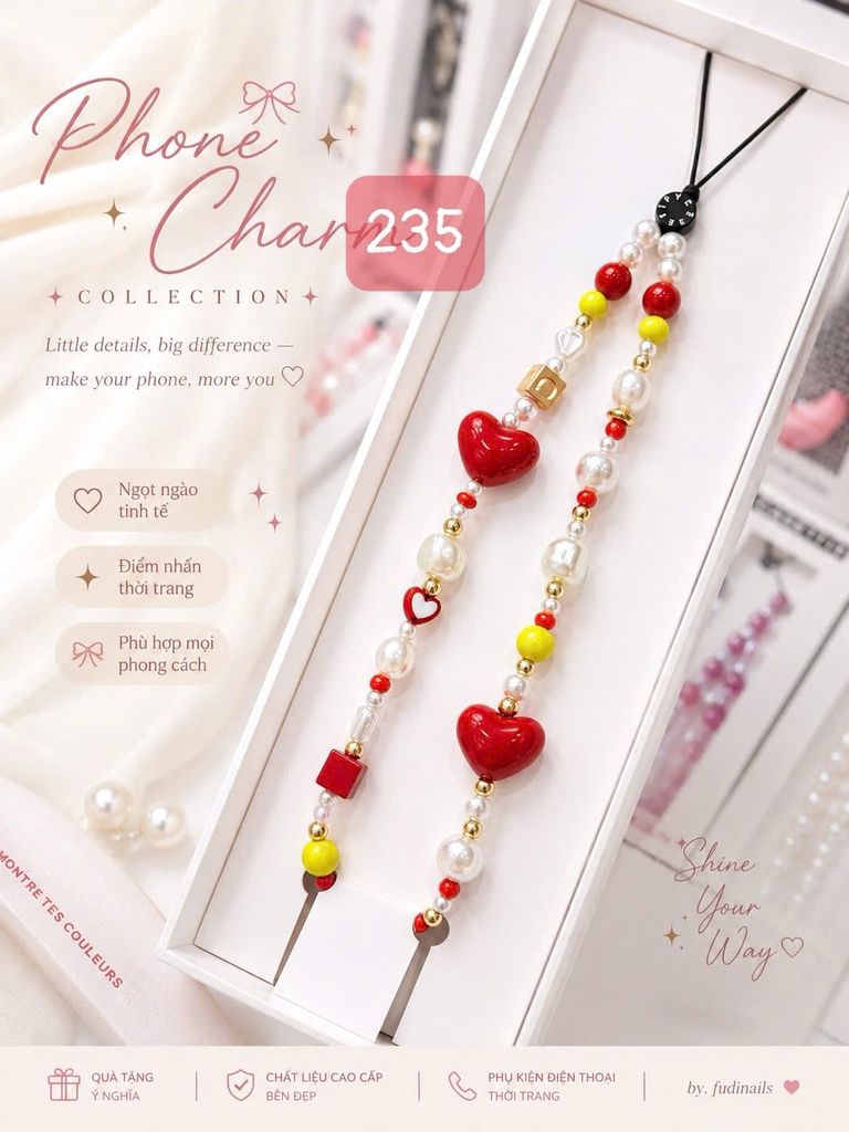 Dây Charm đeo điện thoại CaseTify R.E.P Loại 1