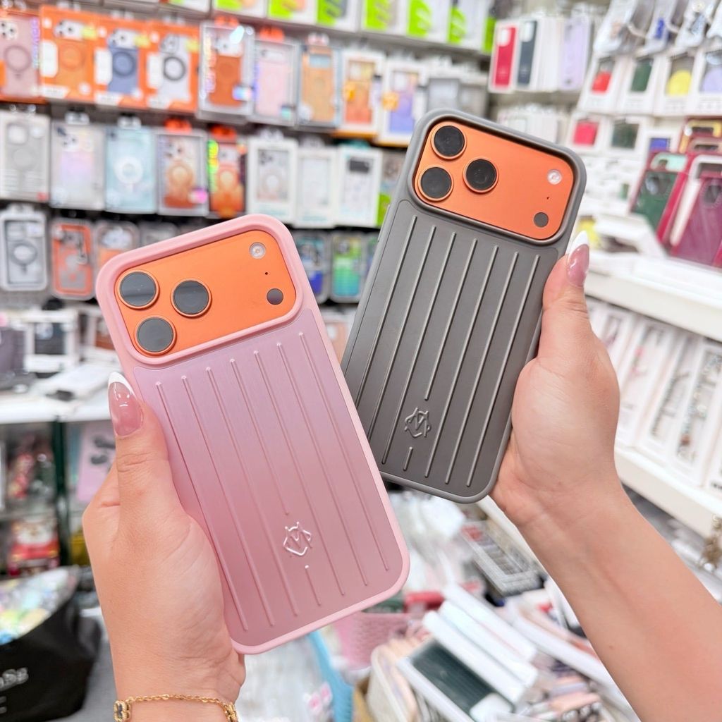 Case Ốp điện thoại iPhone Vân Vali RIMOWA Nhiều Màu Dòng iPhone 17 Promax
