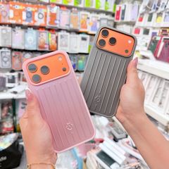 Case Ốp điện thoại iPhone Vân Vali RIMOWA Nhiều Màu Dòng iPhone 17 Promax