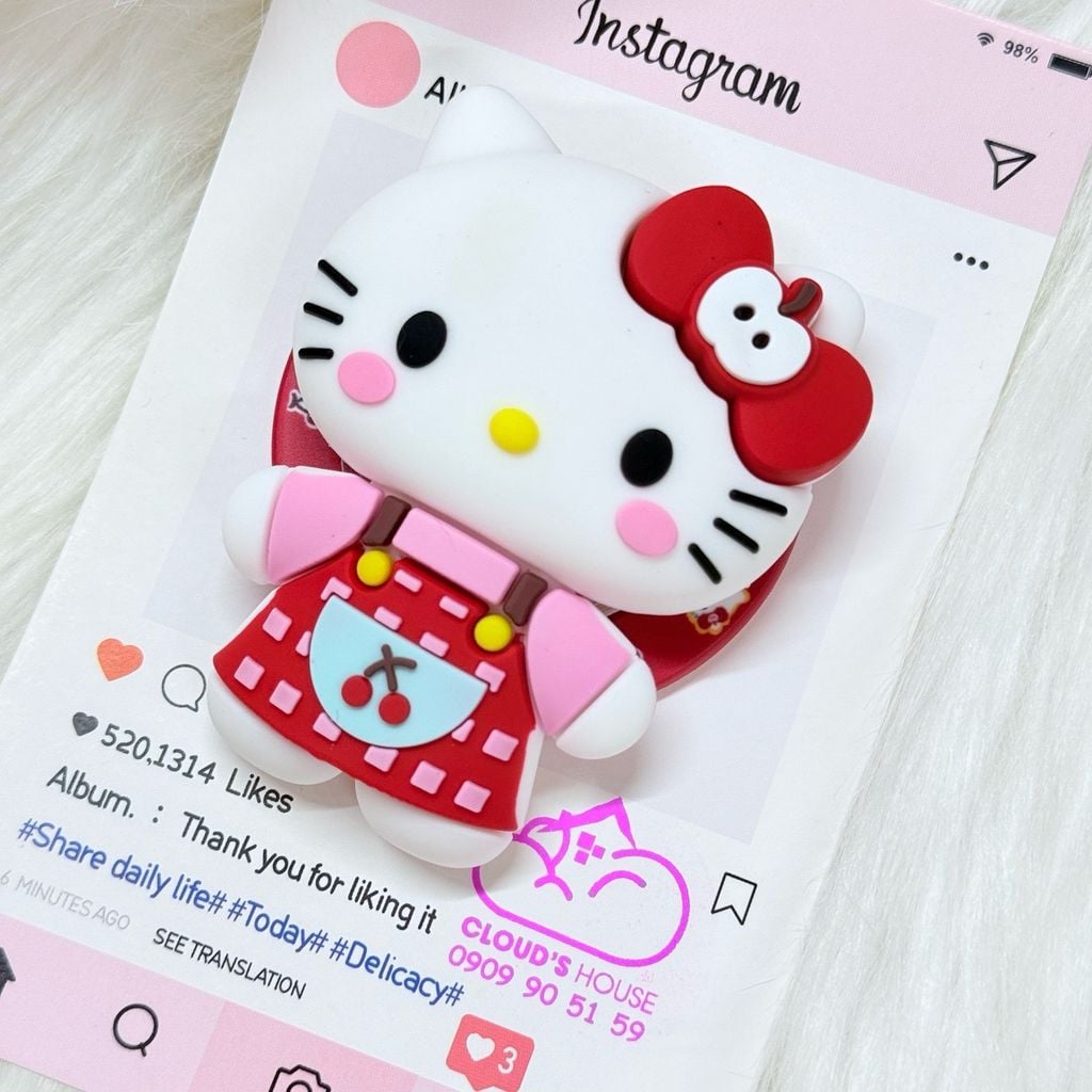 POPSOCKET Magsafe Nam Châm Hít Hello Kitty Kute