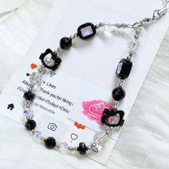Dây đeo điện thoại ngắn Hello Kitty charm Kute (Quảng Châu, Thái Lan)