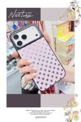 Case Ốp Điện thoại iPhone NGÔI SAO NỀN HỒNG CaseTify iPhone 17/16/15/14/13/Promax