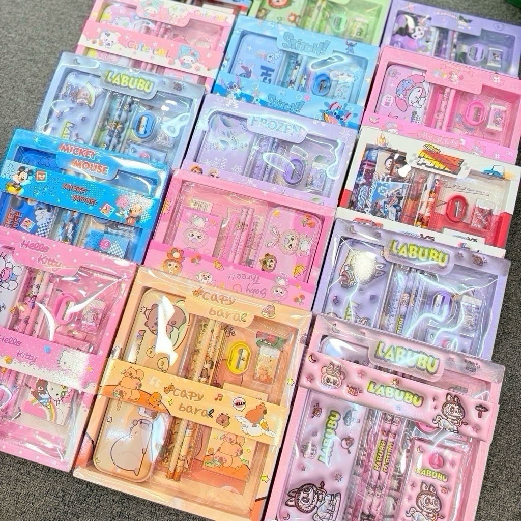 Bộ Đồ Dùng Học Tập Cho Bé (6 món)