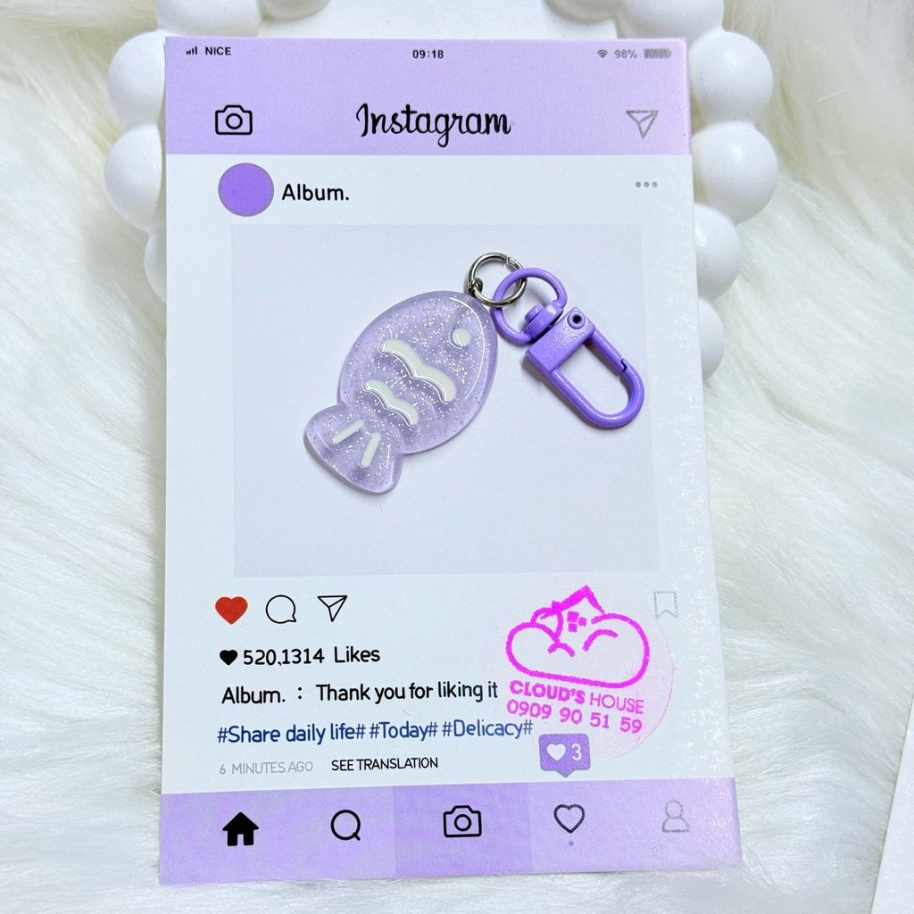 Móc treo điện thoại mini nhân vật cute dễ thương - nhiều mẫu