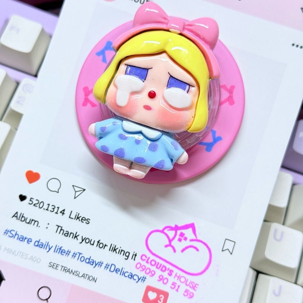 POPSOCKET Magsafe Nam Châm Hít CRY BABY Kute