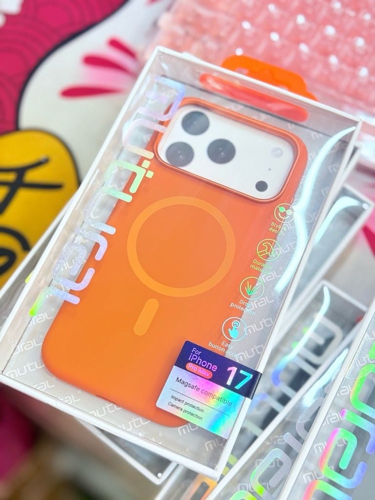 Case Ốp điện thoại iPhone MUTURAL Silicone Magsafe Nhiều Màu Chống Shock iPhone 16/17/Pro/Promax