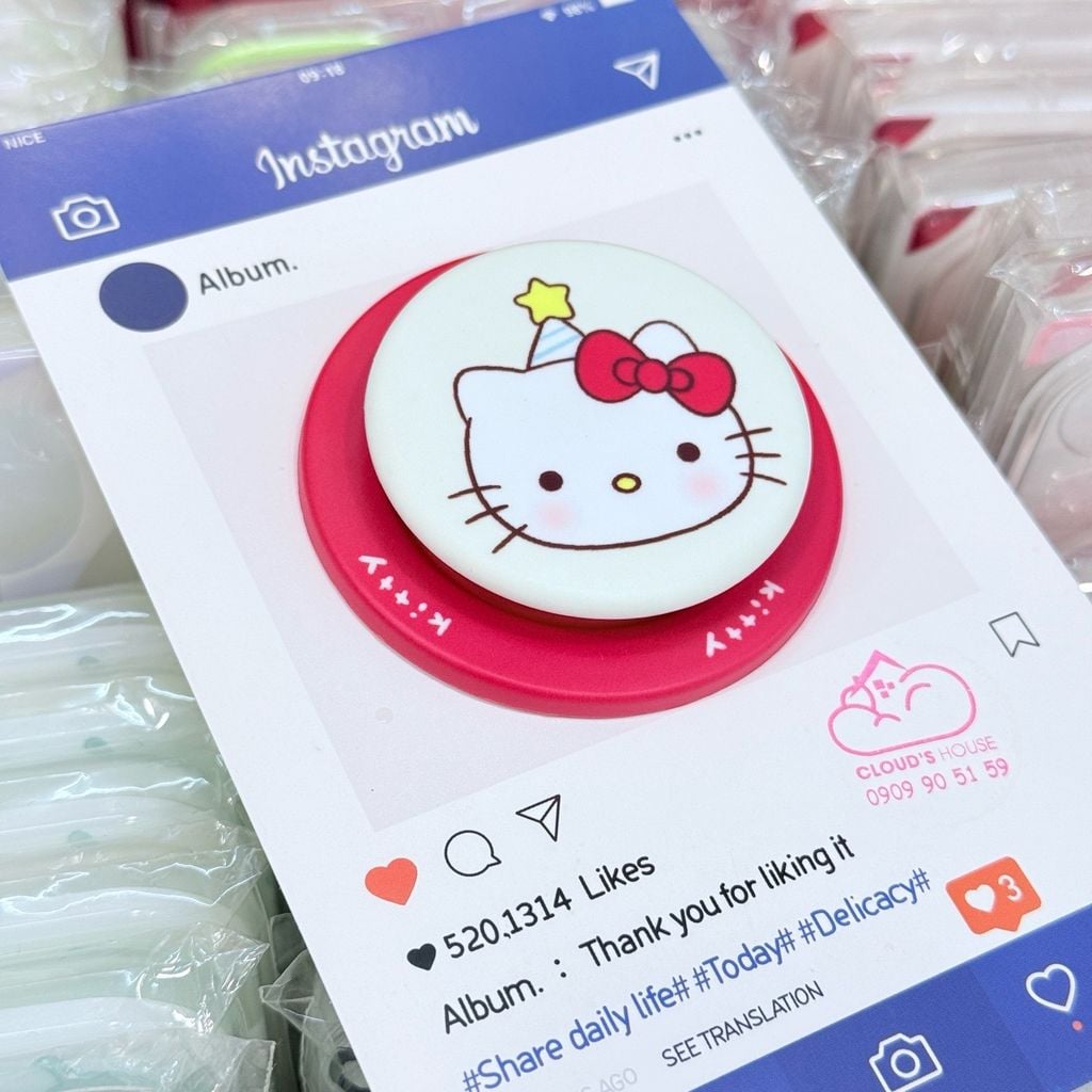 POPSOCKET Magsafe Nam Châm Hít Hello Kitty Kute