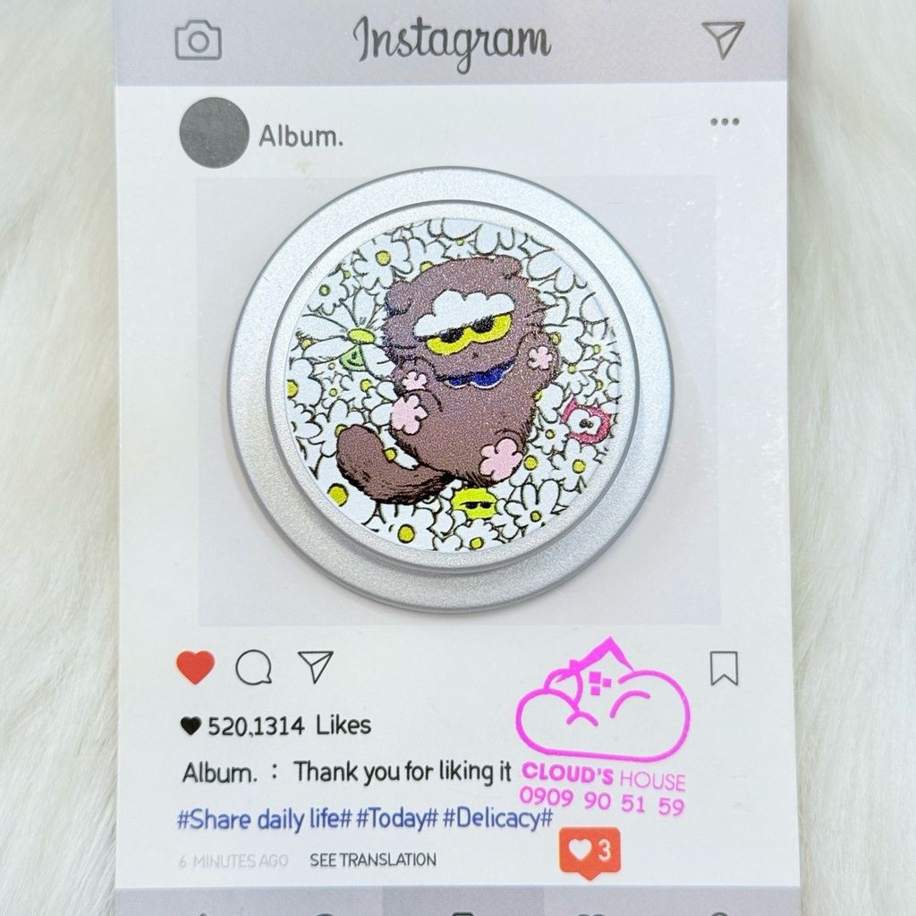 POPSOCKET Magsafe Nam Châm Hít CHÓ - MÈO Kute