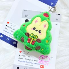 Móc Khóa Gấu Bông Giáng Sinh