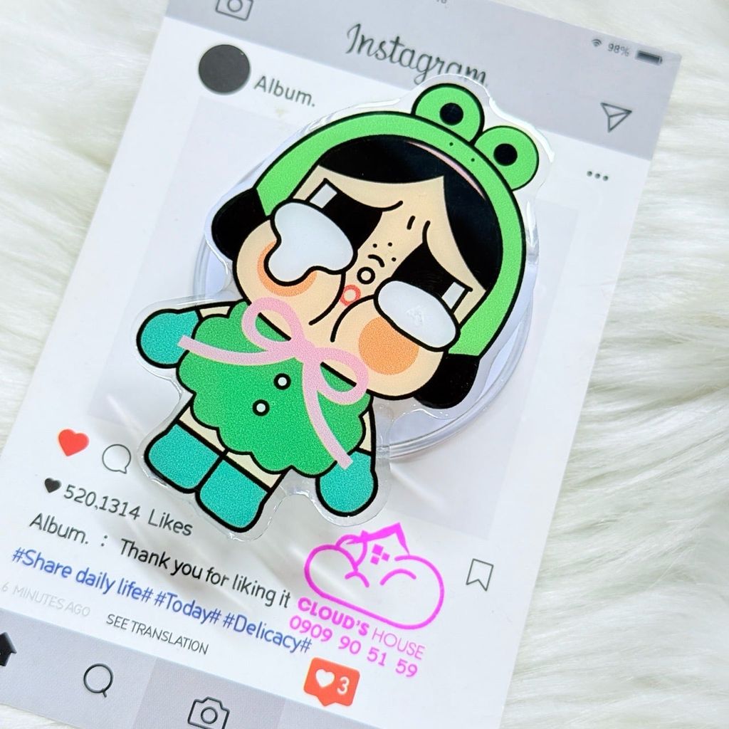 POPSOCKET Magsafe Nam Châm Hít CRY BABY Kute