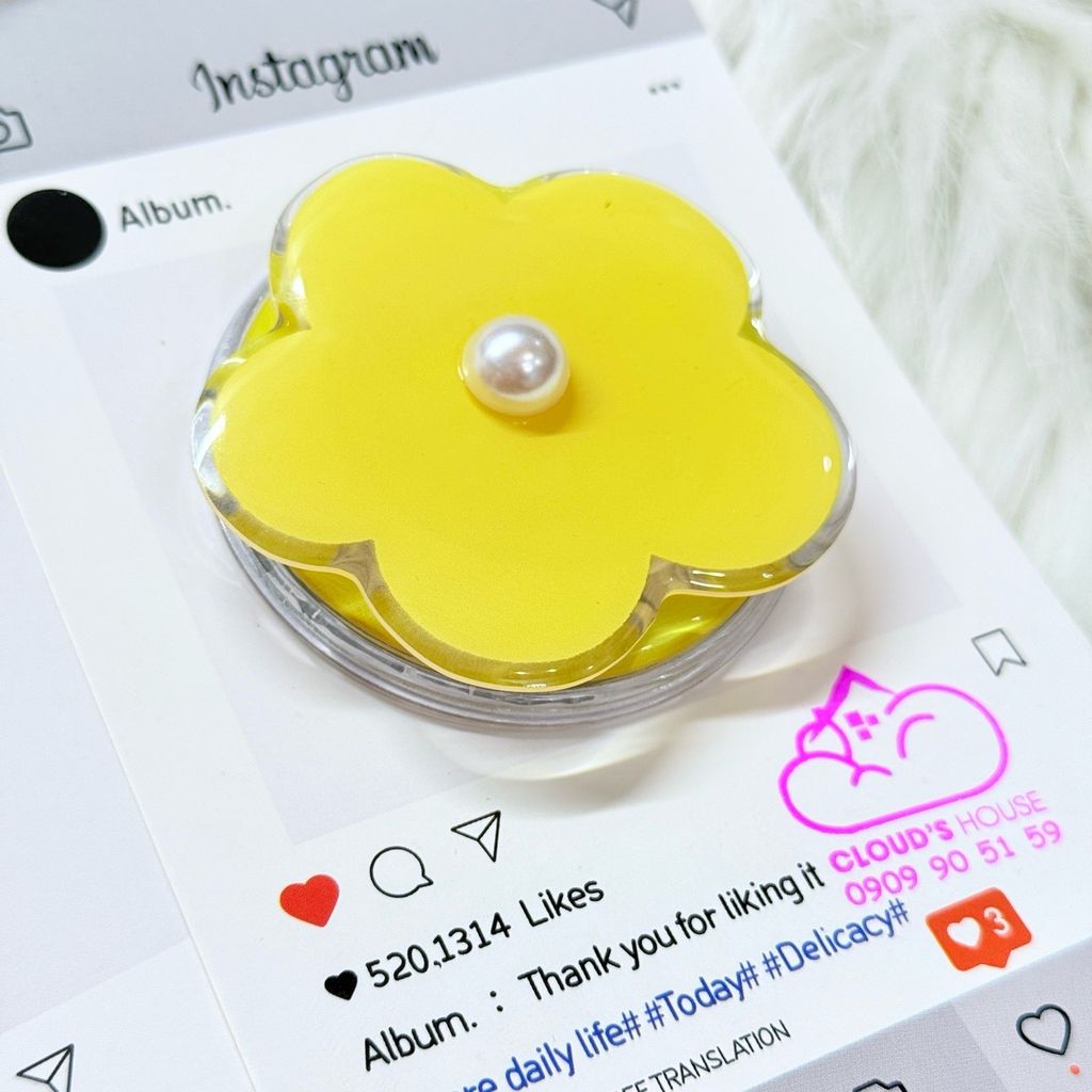 POPSOCKET Magsafe Nam Châm Hít Mẫu BÔNG HOA