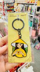 Móc Khoá/ Móc Treo Metal Keychain thuần Việt Trang Trí Quà Lưu Niệm Việt Nam