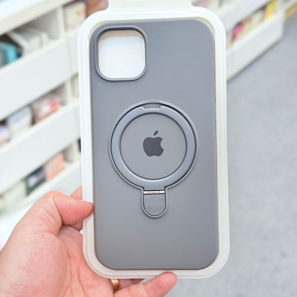 Case Ốp điện thoại Silicone Chống Dựng Nhiều Màu Magsafe iPhone 15Plus/16/16Plus