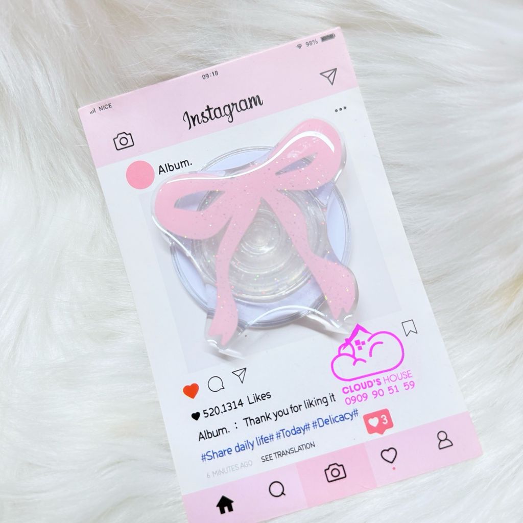 POPSOCKET Magsafe Nam Châm Hít MẪU NƠ Siêu Kute