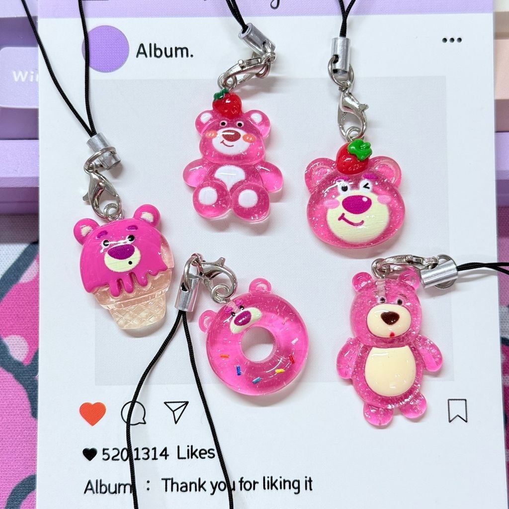 Móc treo điện thoại mini cute dễ thương nhiều mẫu