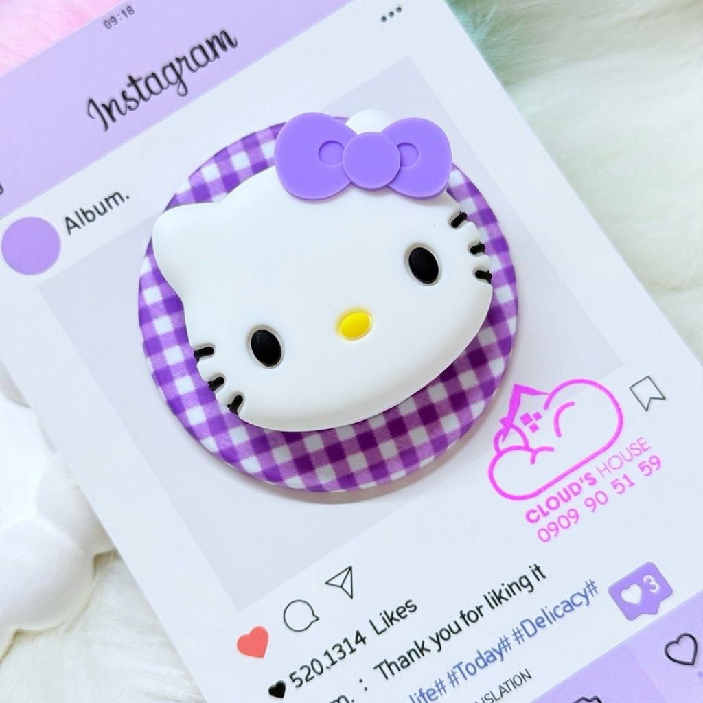 POPSOCKET Magsafe Nam Châm Hít Hello Kitty Kute