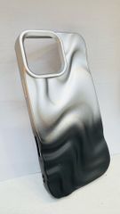 Case Ốp điện thoại iPhone Gợn Sóng Ombre Đen iPhone 13/14/15/16/Pro/Promax