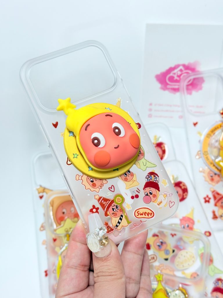 Case Ốp điện thoại iPhone Twinkle Twinkle Sweet Nhám Magsafe iPhone 13/14/15/16/17 Pro/Promax
