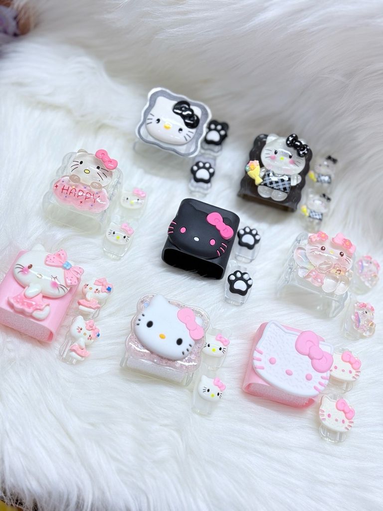 COMBO BẢO VỆ CÓC CÁP SẠC HELLO KITTY