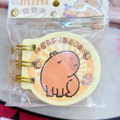 Sổ Tay - Sổ Lò Xo nhiều mẫu Capybara Dễ Thương Cho bé (ĐÀI LOAN)