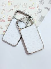 Case Ốp điện thoại iPhone Hello Kitty Trắng hoạ tiết mini iPhone 13/14/15/16/17/Plus/Pro/Promax