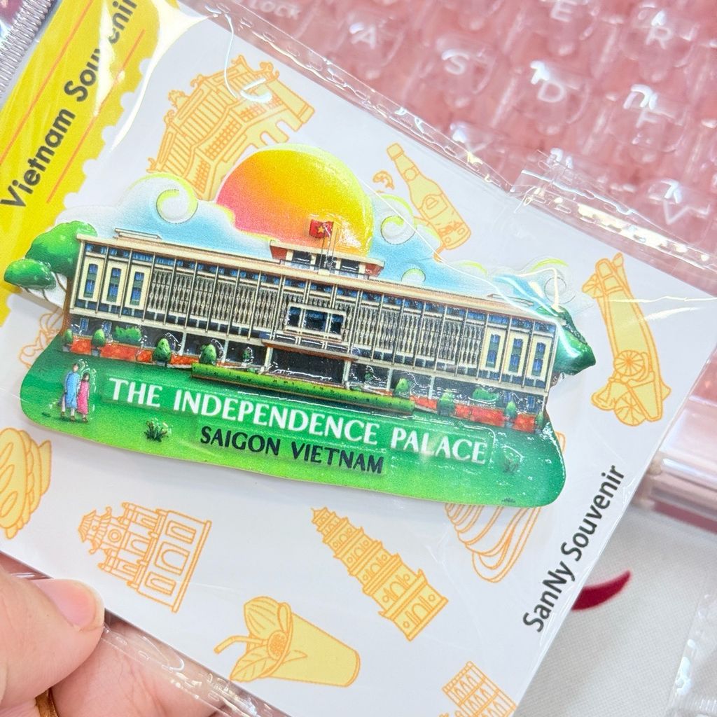 Nam châm Magnet Trang Trí Tủ Lạnh Fridge Magnet - Địa Danh Việt Nam - Món Ăn Việt Nam - Quà lưu niệm Việt Nam