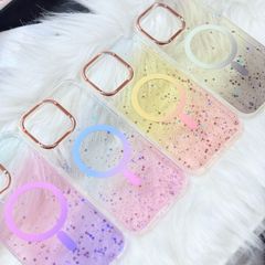 Case Ốp điện thoại iPhone Likgus Trong Ombre Nhiều Màu Bling Bling Magsafe iPhone 16/17/Promax