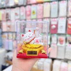 MÈO THẦN TÀI Có Chuông Nằm/ Ngồi Tài lộc trên Túi Tiền Vẫy Tay