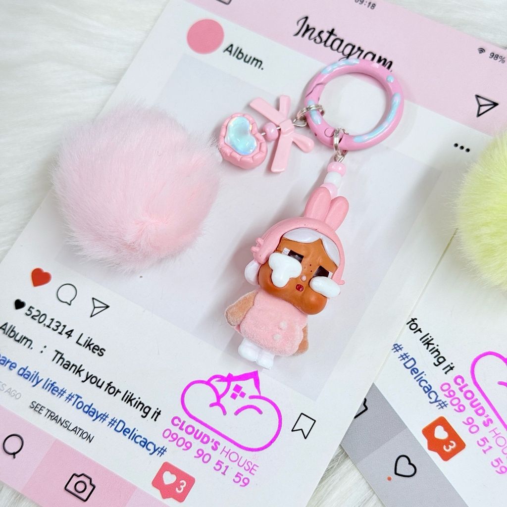 Móc Treo/ Móc Khóa CRY BABY Siêu kute new