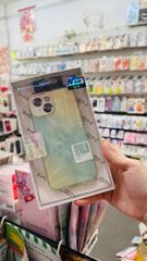 Case Ốp điện thoại Trong Lưng Nhám Ombre Nhiều Màu iPhone MIKALEN iPhone 13/14