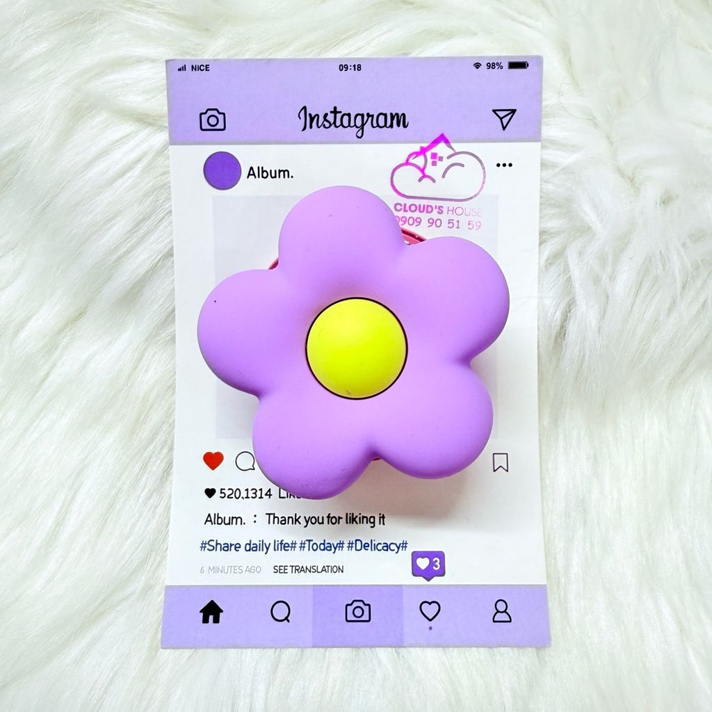 POPSOCKET Magsafe Nam Châm Hít CaseTify BÔNG HOA đê Chữ C
