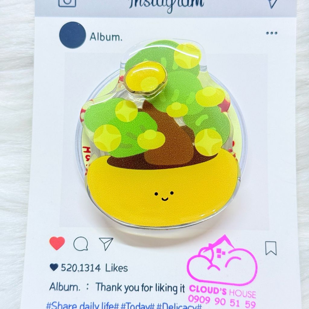 POPSOCKET Magsafe Nam Châm Hít Mẫu Mèo May Mắn Thần Tài TẾT 2026