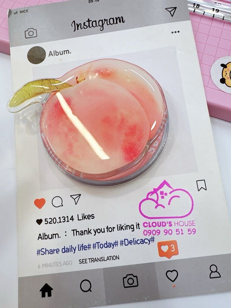 POPSOCKET Magsafe Nam Châm Hít Mẫu Đồ Ăn
